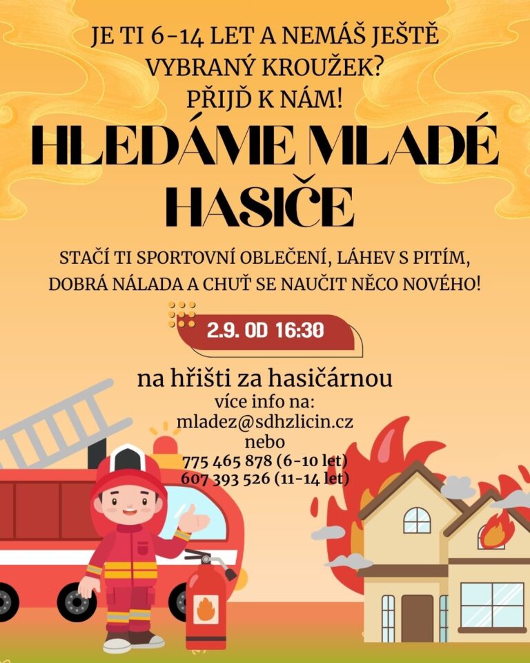 Hledáme nové členy do kolektivu mládeže