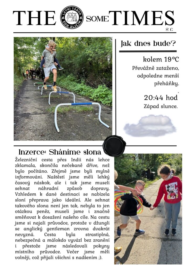 Táborové noviny
