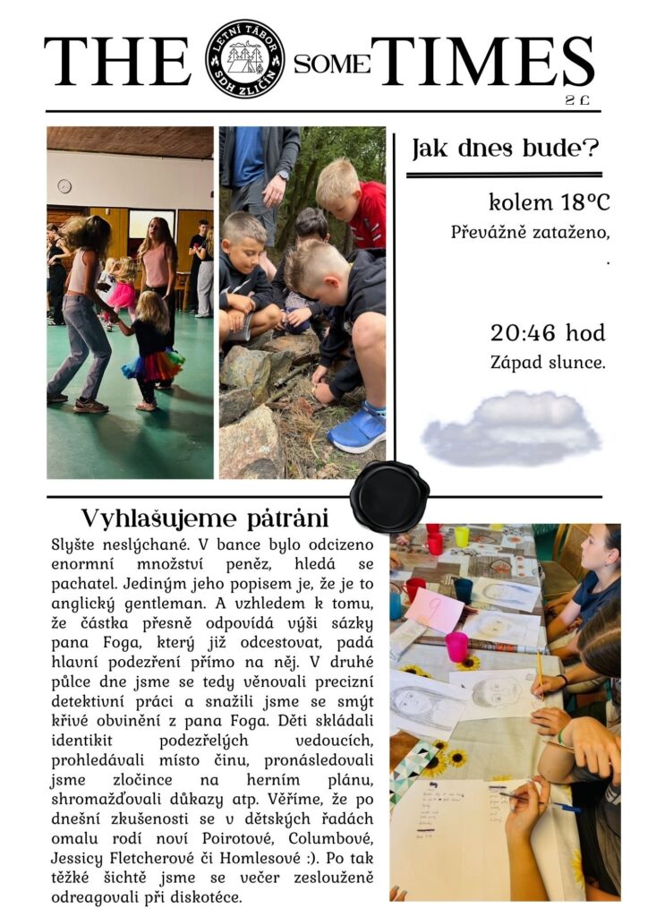 Táborové noviny