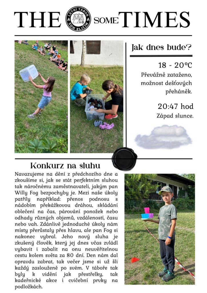 Táborové noviny