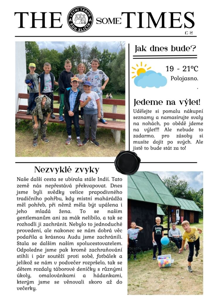 Táborové noviny