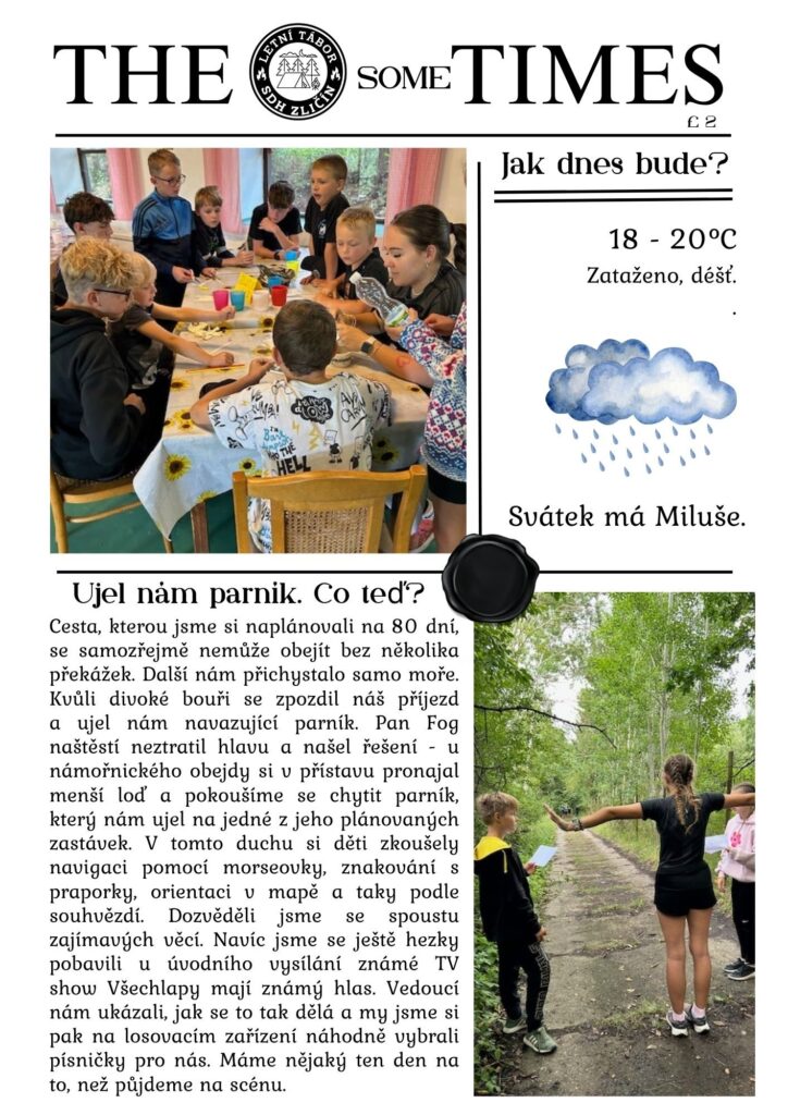 Táborové noviny